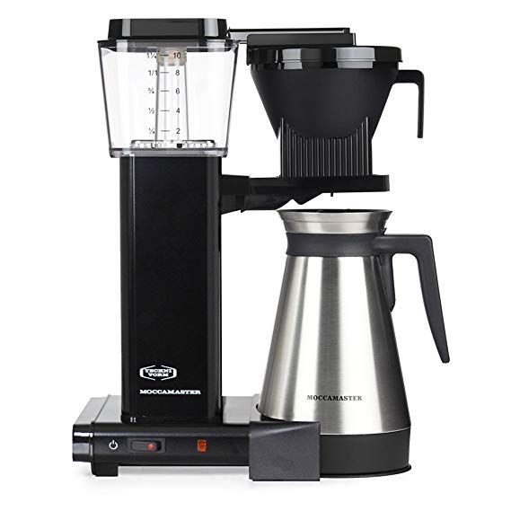 Technivorm Moccamaster 79314 KBGT Coffee Brewer, 40 oz, Black