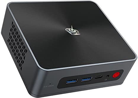 Newest 4 Cores 8th gen Intel i5-8279U(Up to 4.1GHz) SEi8 Beelink Mini PC, 8GB RAM 256GB NVMe M.2 SSD, Gigabit Ethernet, 4K HD, Dual HDMI, WiFi 5, BT5.0, Fan, Windows 10 Pro, Support Auto Power On