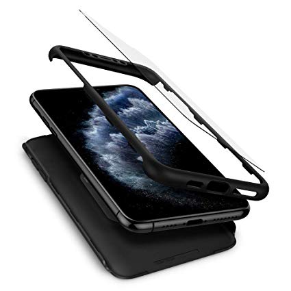 Spigen Thin Fit 360, Designed for iPhone 11 Pro Case (2019) - Black