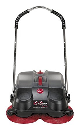 Hoover L1405 SpinSweep Pro Indoor/Outdoor Sweeper with Swivel Casters
