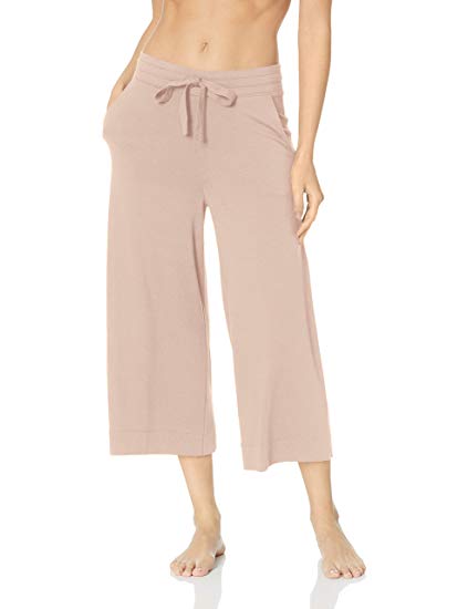 Amazon Brand - Mae Women's Loungewear Supersoft French Terry Cropped Pant