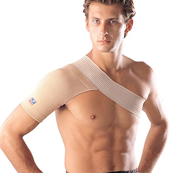 LP Four-Way Stretch Shoulder Support (Unisex; Natural), Small