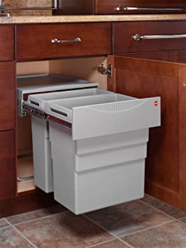 Double Easy Cargo 13 Gallon Pull-Out Waste Bin
