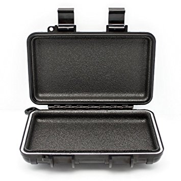 Car GPS Tracker Case By GERO - Weatherproof Mini Portable Waterproof Case Stash Box With Magnetic Mount for Under Car - Protect Your GPS Tracking System, Hide a Key, Jewelry, Money, and More! - Large