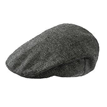 TOSKATOK® Men's Tweed Flat Cap