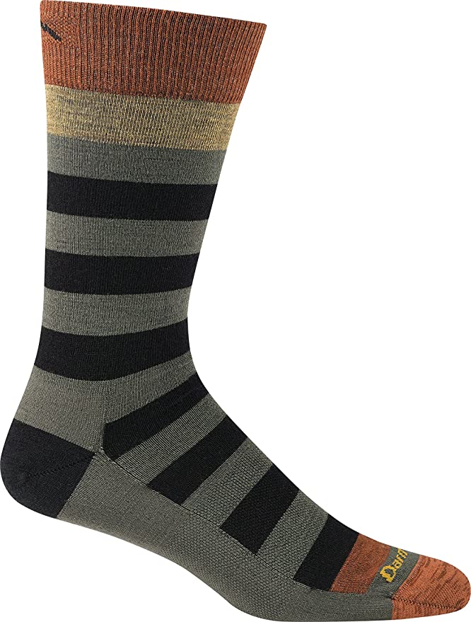 Darn Tough Vermont Men's Warlock Crew Light Hiking Socks