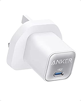 Anker Usb C plug, 511 Charger (Nano 3), USB C GaN Charger, PIQ 3.0 PPS Fast Charger, Anker Nano 3 for iPhone 14/14 Pro/14 Pro Max/13 Pro/13 Pro Max, Galaxy, iPad (Cable Not Included)