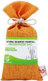 Black Friday Sale- Great Value SG Natural Bamboo Charcoal Deodorizer Bag- MOST EFFECTIVE AIR PURIFIERS For Home Allergies and Smokers Portable Odor Eliminator Car Air freshener- Buy More Save More Cherry Orange