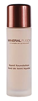 Mineral Fusion Liquid Foundation, Warm 1, 1 Fl Oz (Packaging May Vary)