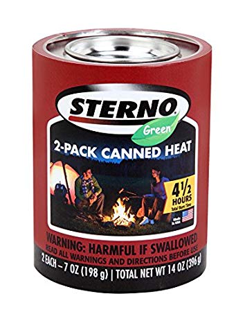 Sterno 20506 7-Ounce Outdoor Cooking Fuel, 2-Pack