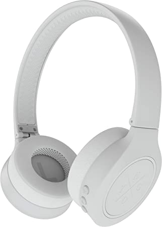 Kygo Life A4/300 | On-Ear Bluetooth Headphones, aptX® Codecs, Built-in Microphone, Memory Foam Ear Cushions, 16 Hours Playback (White)