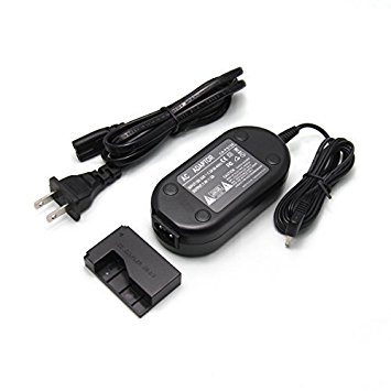 Glorich ACK-E15 replacement AC Power Adapter / Charger kit for Canon EOS Rebel SL1 / 100D DSLR Cameras