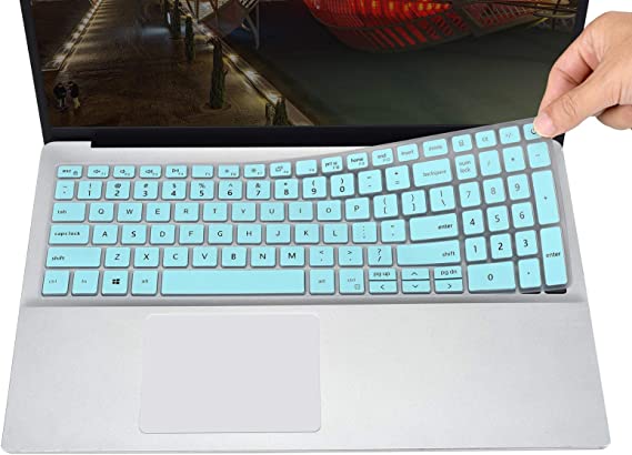 Keyboard Skin Cover for 15.6" 17.3" Dell inspiron 15 7000 7501 7506 7590 7591 7706 7790, inspiron 15 5501 5502 5505 5508 5584 5590 5593 5598Laptop, inspiron 5502 5508 Keyboard Cover - Mint