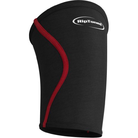 Elbow Sleeve By Rip Toned - (SINGLE) - Perfect Compression & Support for Tennis, Golf, Basketball & Weightlifting (XXXL - SIZING GUIDE IN IMAGES)