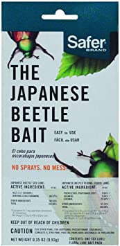 Safer Brand 70006 Japanese Beetle Trap Bait Replacement