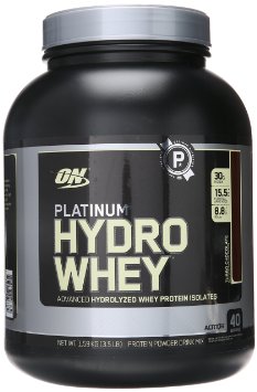 Optimum Nutrition Platinum Hydrowhey, Turbo Chocolate, 3.5 Pounds