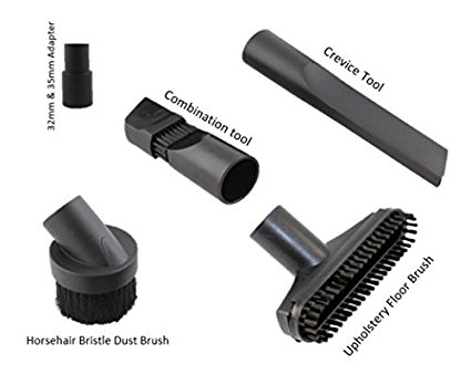 Vacuum Replacement Brush Kit 32 mm and 35mm Hoover Vacuum Cleaner Attachment Dusting Accessories Universal