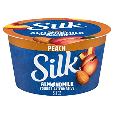 Silk Almondmilk Yogurt Alternative, Peach, Vegan, 5.3 oz