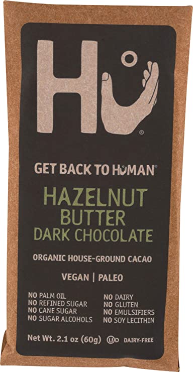 HU KITCHEN Hazelnut Praline Chocolate Bar, 2.1 OZ