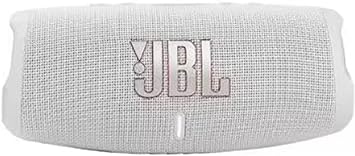 JBL Charge 5 - Portable Bluetooth Speaker with IP67 Waterproof and USB Out White,(JBLCHARGE5WHTAM)