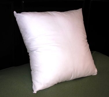 19x19 Pillow Form Insert with Polyester Cotton Shell