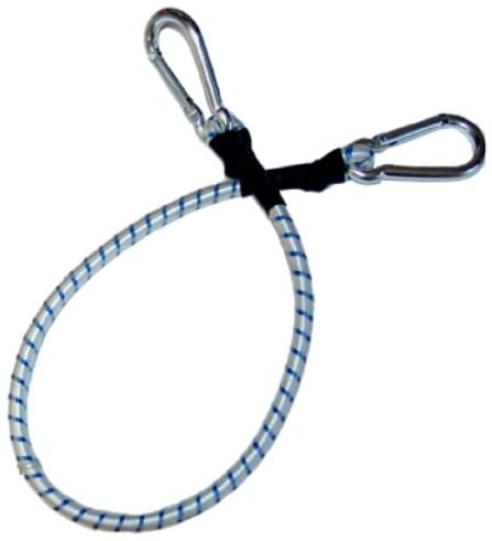 36 to 60- Inch Bungee Cord Strap with Carabiner with Spring Snap Hooks