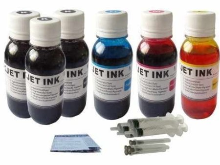 INK-REFILLS Compatible Refill Kit for HP BlackCyanMagentaYellow