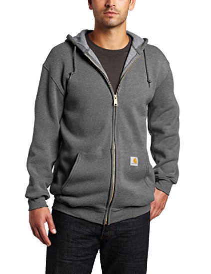 Carhartt Men's Big & Tall Mid-Weight Zip-Front Original Fit Hoodie K122