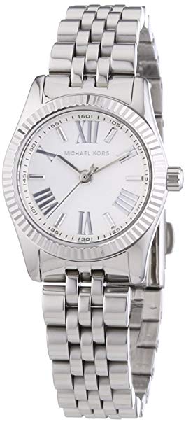 Michael Kors Lexington White Dial Stainless Steel Ladies Watch MK3228