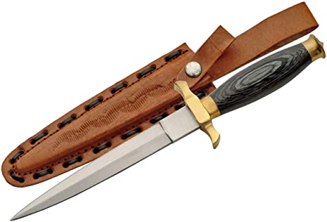 SZCO Supplies Black Wood Renaissance Dagger (203105-BK)