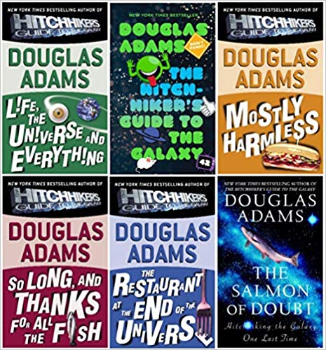 The Hitchhiker's Guide to the Galaxy (6 Book Set in the Series)
