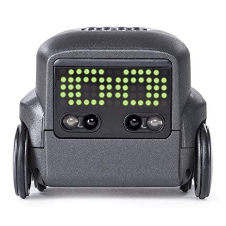 Boxer — Interactive AI Robot Toy (Black) with Personality and Emotions, for Ages 6 and Up
