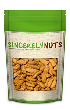 Sincerely Nuts Garlic Sesame Sticks - One (1) Lb. Bag – Heart Healthy - Delectable Crunchiness - Obscene Freshness – 100% Kosher Certified!