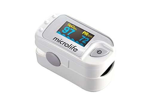 Microlife OXY300 Finger Pulse Oximeter, 58mm x 32mm x 34mm