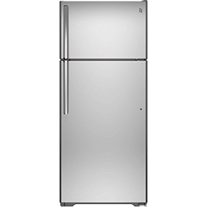 GE GTS18GSHSS 17.5 Cu. Ft. Stainless Steel Top Freezer Refrigerator