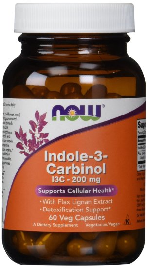 NOW Foods Indole-3-carbinol (i3c), 200mg / 60 Vcaps