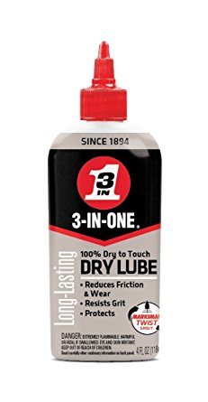 3-IN-ONE 120025 Dry Lube Drip Oil 4 oz (Pack of 1)