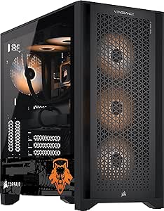 Corsair Vengeance i7500 Call of Duty®: Black Ops 6 Edition Gaming PC – Liquid Cooled Intel® Core™ i7 14700KF CPU, NVIDIA® GeForce RTX™ 4070Ti Super GPU, 32GB Vengeance RGB DDR5 Memory, 2TB M.2 SSD