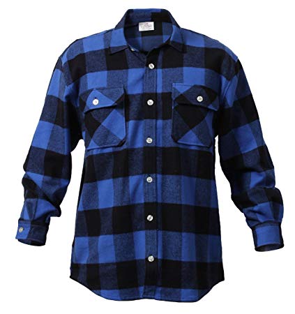 Rothco Heavy Weight Plaid Flannel Shirt