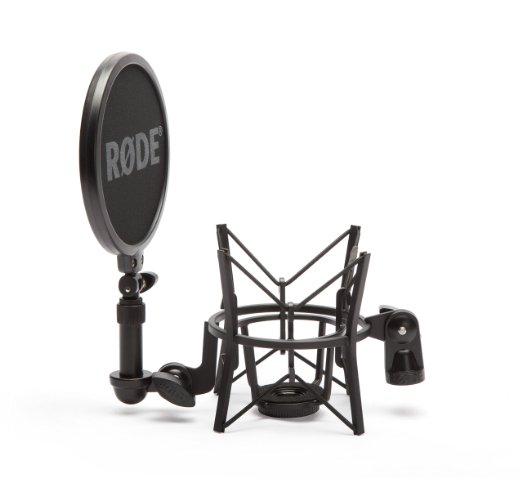 RODE SM6 Shock Mount with Integrated Pop Shield