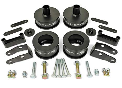 MotoFab Lifts 3" Front 3" Rear Full Lift Kit with Shock Extenders for 07-18 Jeep Wrangler JK
