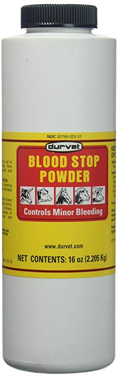 Durvet Blood Stop Powder 16 Oz