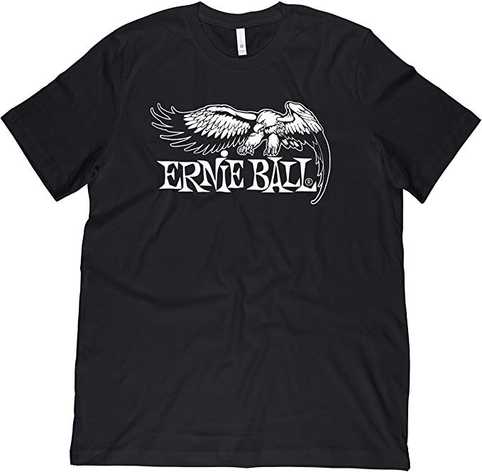 Ernie Ball Classic Eagle T-Shirt - Black, Medium