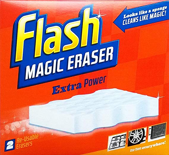 Flash Magic Eraser Extra Power - 1 x 2 Reusable Erasers