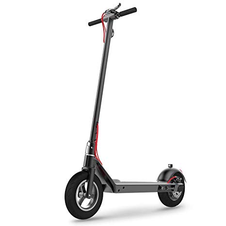 RND M1 Commuting Electric Scooter Foldable with Foot Control Accelerator, 10.5'' Explosion-Proof Vacuum Tire, E-ABS Disc Dual Brake, 350W Motor Detachable Battery Max Speed 18.64MPH, Max Weight 220lbs