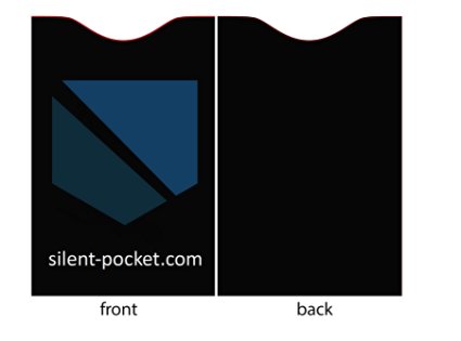 SilentPocket Card Guard - RFID secure sleeve 5 pack