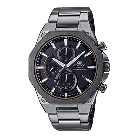 Casio Edifice Digital Black Dial Men's Watch-EFS-S570DC-1AUDF