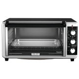Black and Decker TO3250XSB 8-Slice Extra Wide Toaster Oven BlackSilver