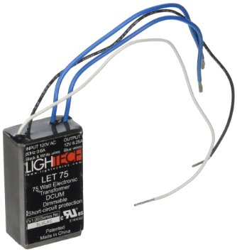 LET-75 12V AC Class 2 Electronic Remote Transformer by Lightech