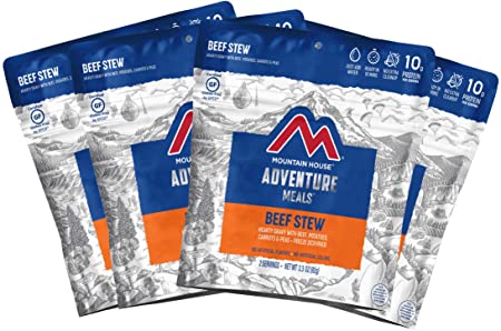 Mountain House Beef Stew | Freeze Dried Backpacking & Camping Food | Survival & Emergency Food | Gluten-Free